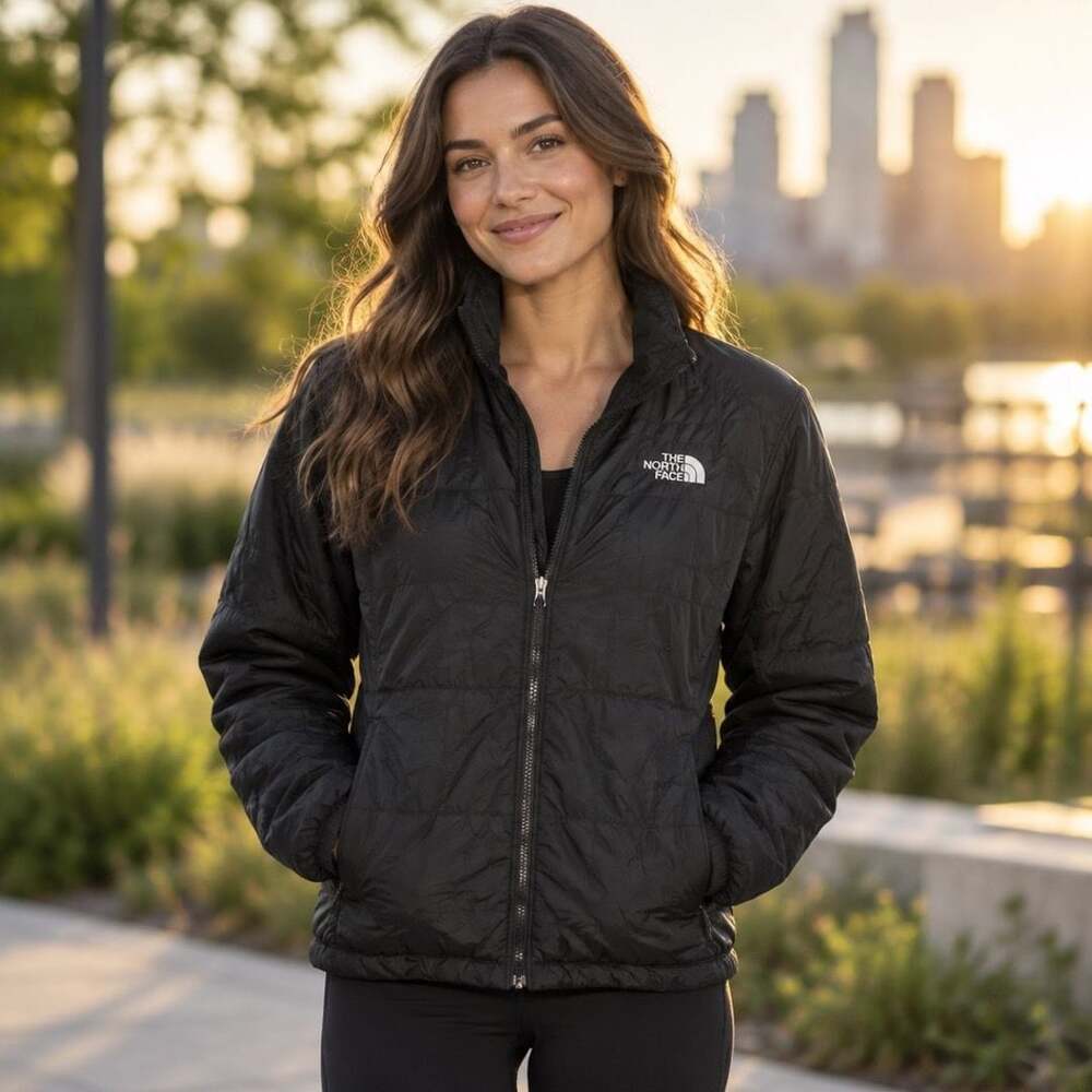 The North Face Junction Insulated Jacket Size M Black